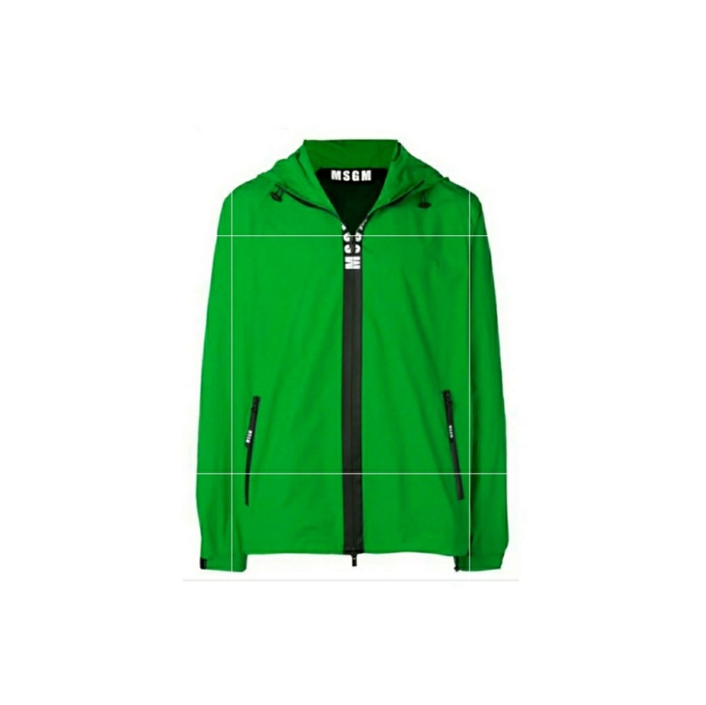 MSGM Men's Windbreaker Jacket